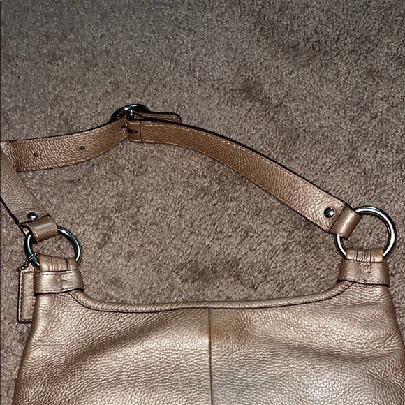 Coach Tan Leather Crossbody Bag - Picture 6 of 11